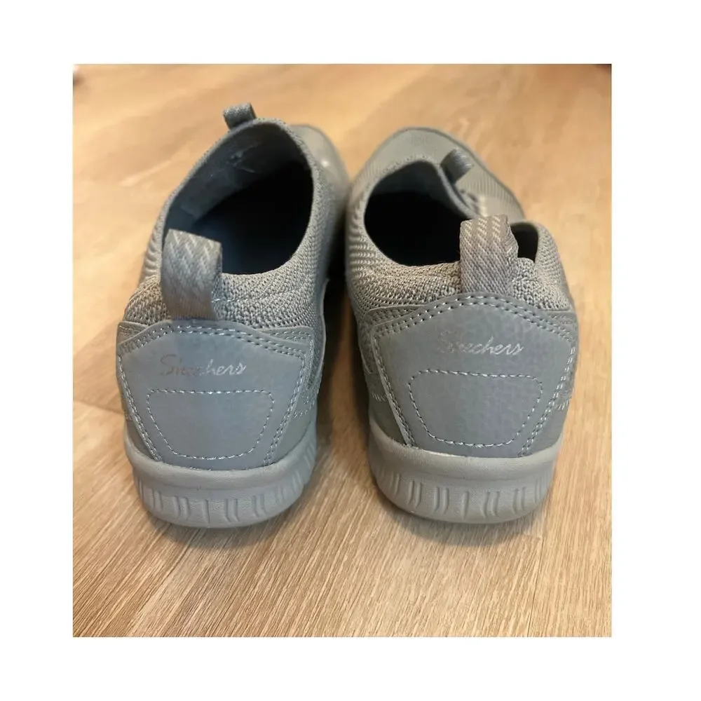 Skechers Woman Be-Cool -My Goals Shoe 100346 Size 8.5 Gray Slip On - Picture 5 of 8